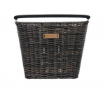 Dviračio priekinis krep&scaron;elis Basil Bremen Rattan Look KF, rudas