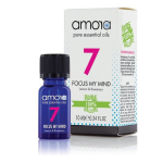 Eterinis aliejus Focus My Mind citrinžolės, rozmarinas, 10 ml