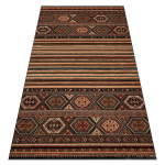 Vilnonis kilimas KASHQAI 4356 500 etninis oranžinė