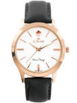 g. rossi watch - 10398a-3g3 (zg783g) r.g./pilka + dėžutė