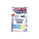 Butcher's Delicious Dinners su upėtakiu, 400g