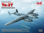 Klijuojamas Modelis ICM 72030 Torpedo plane Tu-2T 1/72
