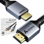 HDMI - HDMI kabelis 2m Izoxis