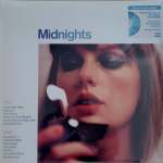Vinilinė plok&scaron;telė TAYLOR SWIFT "Midnights" Moonstone Blue Marbled Vinyl
