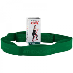 Thera-band juosta su kilpomis CLX, žalia, 2,20 m
