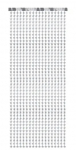 Folinė užuolaida-lietutis "Sidabrinės žvaigždutės" (100x245 cm)