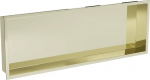 Mexen X-Wall-R įleidžiama sieninė lentyna, 90x30 cm, Gold