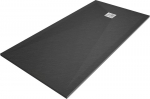 Stačiakampis du&scaron;o padėklas Mexen Stone+ su sifonu, Anthracite, 180x70,80,90,100 cm