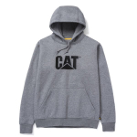Megztinis vyrams su gobtuvu Cat W10646, pilkas