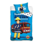 Vaiki&scaron;kas patalynės komplektas Fireman Sam 100x135cm, 2 dalių