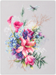 Siuvinėjimo rinkinys Magic Needle Tulips and Lily 210-302