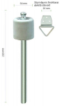 Durų atrama UT220, 220mm, plieninė, cinkuota