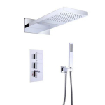 Potinkinė du&scaron;o sistema su termostatu Silla S-1159, Chrome