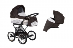 Universalus vežimėlis Lonex Julia Baronessa 2in1 JBN11, Black