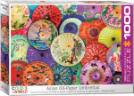 Dėlionė Eurographics, 6000-5317, Asian Oil Paper Umbrellas, 1000 d.
