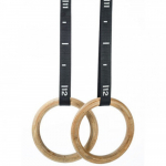 Mediniai gimnastikos žiedai Sportbay Pro, 32mm