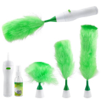 Rotary electric dust brush