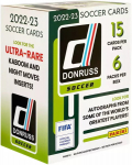 Futbolo kortelės Panini Donruss Soccer 2022/2023 Blaster Box, 6 x 15 vnt.