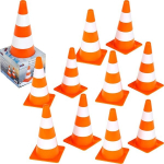 Plastikinių kūgių rinkinys Klein, 10 vnt.