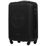Vidutinis lagaminas Wings SWL01, M, juodas