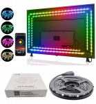 LED juosta RGB USB Bluetooth televizoriaus foninis ap&scaron;vietimas, 4m