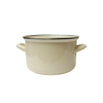Puodas, kreminės spalvos, 16 cm, 1,8 l