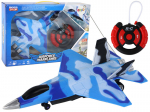 Naikintuvas su nuotolinio valdymo pultu su garsu sžir &scaron;viesa vaikams Lean Toys