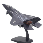 Metalinis naikintuvo modelis F-25, juodas
