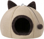 Guolis-namelis gyvūnui Doggy Kitty Head, 45x45 cm, smėlio spalvos