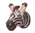 Kūrybinis rinkinys-dėlionė PlayMais Home Zebra 160742, 9000 d.