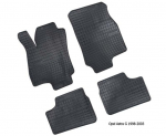 Guminiai kilimėliai Opel Astra II G 1998-2009 /4pc, 0696