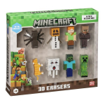 Minecraft 3d trintukai - 8 figūrėlės kolekcijai