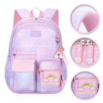RAINBOW saldi mokyklinė kuprinė universali su raktų pakabuku, ki&scaron;enėmis PL161 1471595