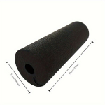 Mini jogos volelis, ne&scaron;iojamas masažo volelis raumenims, 5,3*15cm Mini Shaft Black