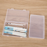Skaidrių plastikinių dėžių rinkinys