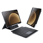 Dėklas su klaviatūra Dux Ducis DK Samsung X820 Tab S10 Plus/X810/816 Tab S9 Plus/X610/X616 Tab S9 FE Plus juodas