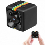 Mini kamera, 1080P HD paslėpta kamera, belaidė ne&scaron;iojama kamera su judesio aptikimu ir naktiniu matymu, skirta namams, automobiliui, biurui (juoda)