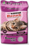 Su&scaron;okantis kraikas katėms Super Benek Compact Line Lavander 25 l