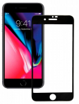 &bdquo;Evelatus Apple iPhone 7 / 8 / SE2020 / SE2022&ldquo; 2.5D pilnai apsauginis stiklas, antistatinis, juodas, Japoni&scaron;kas klijų s