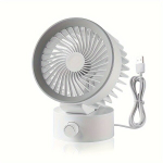 Stalinis ventiliatorius USB, Baltas