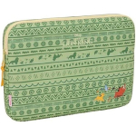 Ne&scaron;iojamojo kompiuterio dėklas - SAFTA - MUFASA - 15,6 colio - Žalias/beige - Atsparus ir lengvas