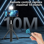 Telefono laikiklis 360&deg; Sukiojamas Mini Asmenukių Lazdelė su Trikoju