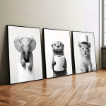 Plakatai, 3 vnt, 40x60cm / 15,7x23,6 colio
