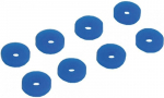 InLine Rubber Rail for vibration decoupling of harddisks 8 pcs, Blue (00244A)