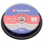 Vaizdo grotuvas Diskas Verbatim su apsauga nuo įbrėžimų, 25GB, 10 vnt.