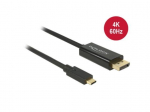 Delock 85256, USB-C/DP, 2 m