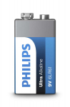 Philips baterija Ultra Alkaline 6LR61E 1B/10