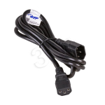 Akyga AK-PC-03A, IEC C13/C14, 1.8 m