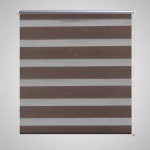 Žaliuzė, roletas Zebra, 100 x 175 cm, kavos spalvos