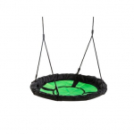 Sūpynės Gandro lizdas Swibee, 98 cm, žalia/juoda